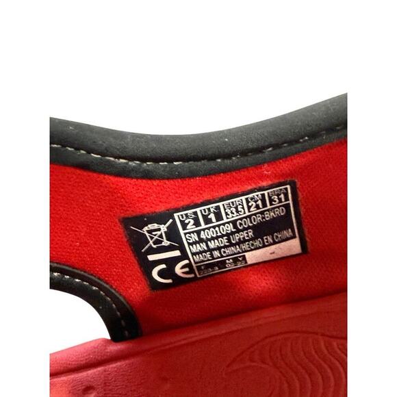 Skechers Thermo Splash Black Red Light Up Flame Sporty Sandals Boys Youth 2 - Picture 4 of 7